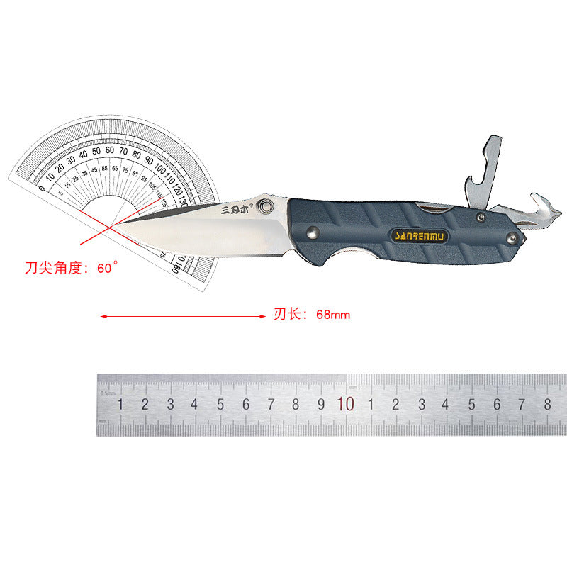 Outdoor Pocket Knives Multi-function Portable Practical Camping Survival Tools Knifes